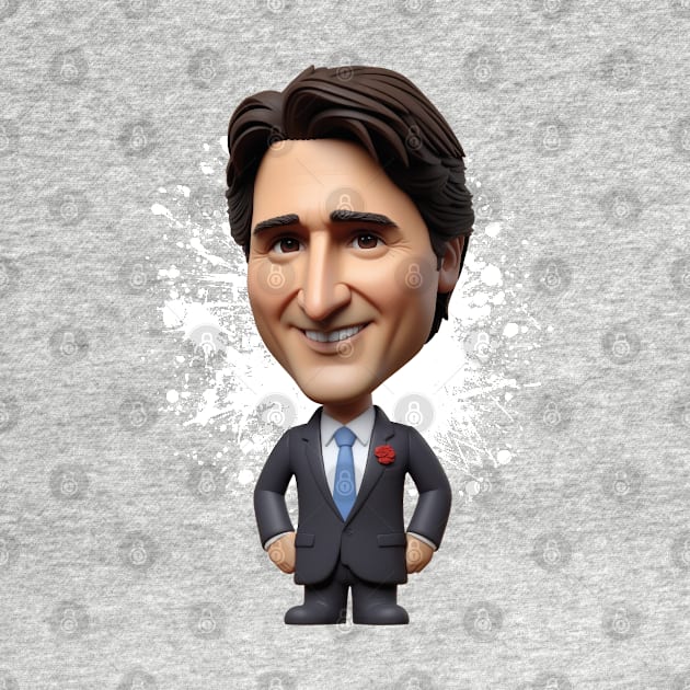 Justin Trudeau like figure by k9-tee